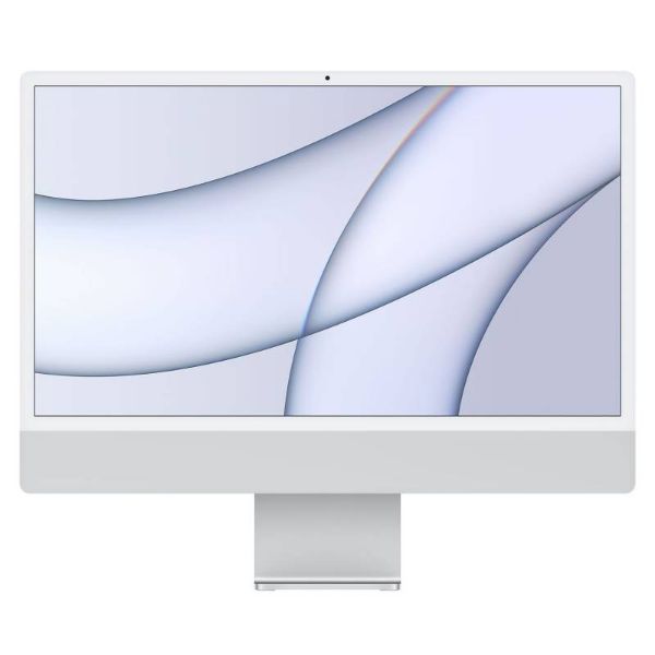 Εικόνα της Apple iMac 24" M1 MGPC3GR/A Silver (Apple M1 / 8 GB / 256 GB / M1 chip 8-core GPU)