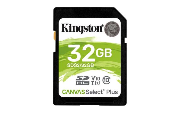 Εικόνα της Κάρτα Μνήμης SDHC Kingston Canvas Select Plus 32GB C10 UHS-I U1 V10
